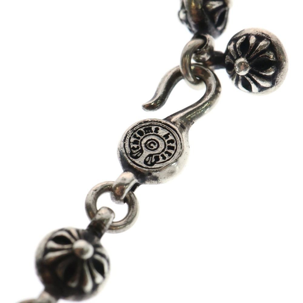 CHROME HEARTS(クロムハーツ) NO1 BALL #1クロスボールブレスレット シルバー BCA172