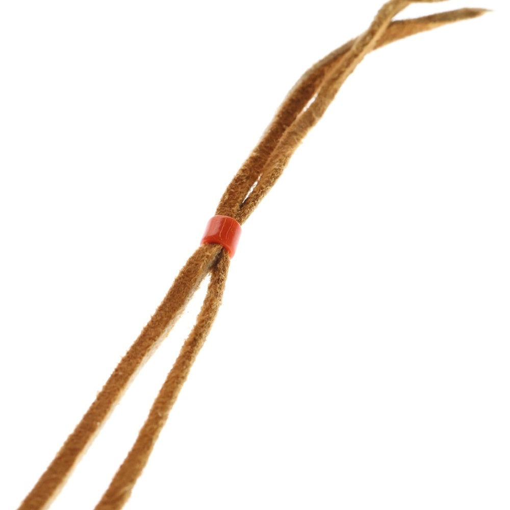 goro's(ゴローズ) [新品] 革紐(赤茶)