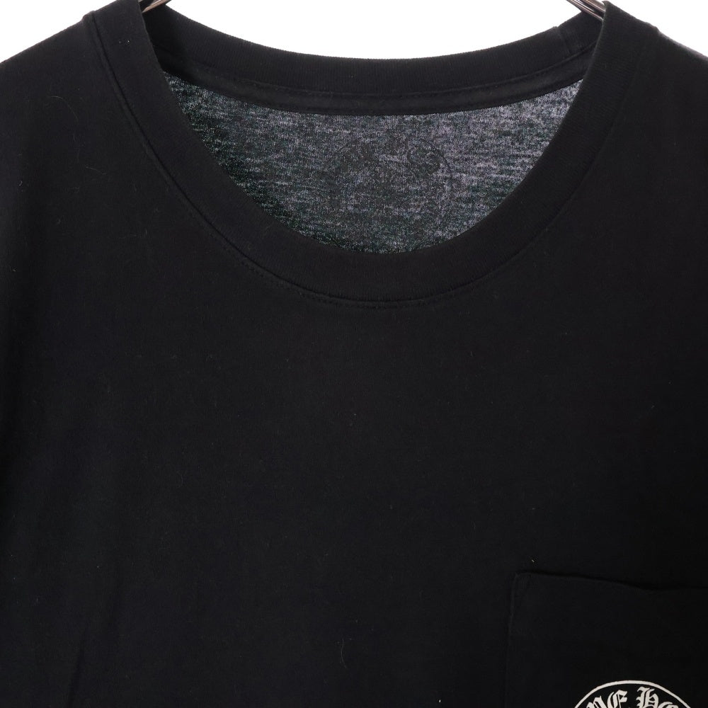CHROME HEARTS(クロムハーツ) CH T-SHRT グラデーションサークルロゴプリント 半袖Tシャツ カットソー ブラック