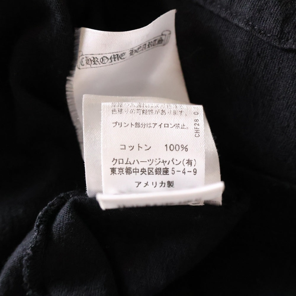 CHROME HEARTS(クロムハーツ) CH T-SHRT グラデーションサークルロゴプリント 半袖Tシャツ カットソー ブラック