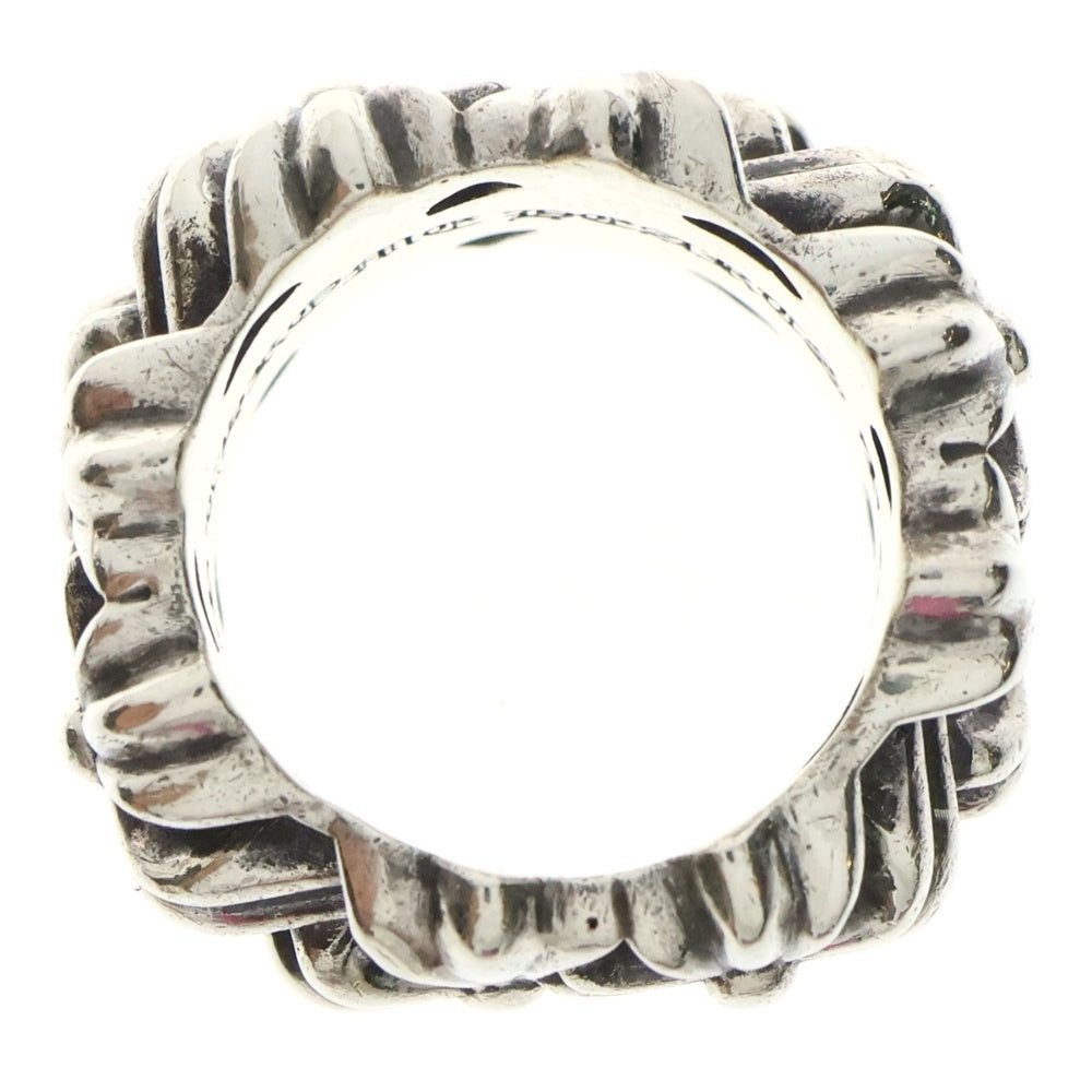 CHROME HEARTS(クロムハーツ) SQUARE CEMETERY スクエアセメタリークロス リング シルバー BCA352