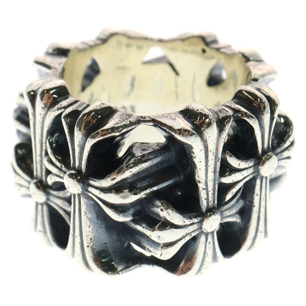 CHROME HEARTS(クロムハーツ) SQUARE CEMETERY スクエアセメタリークロス リング シルバー BCA352