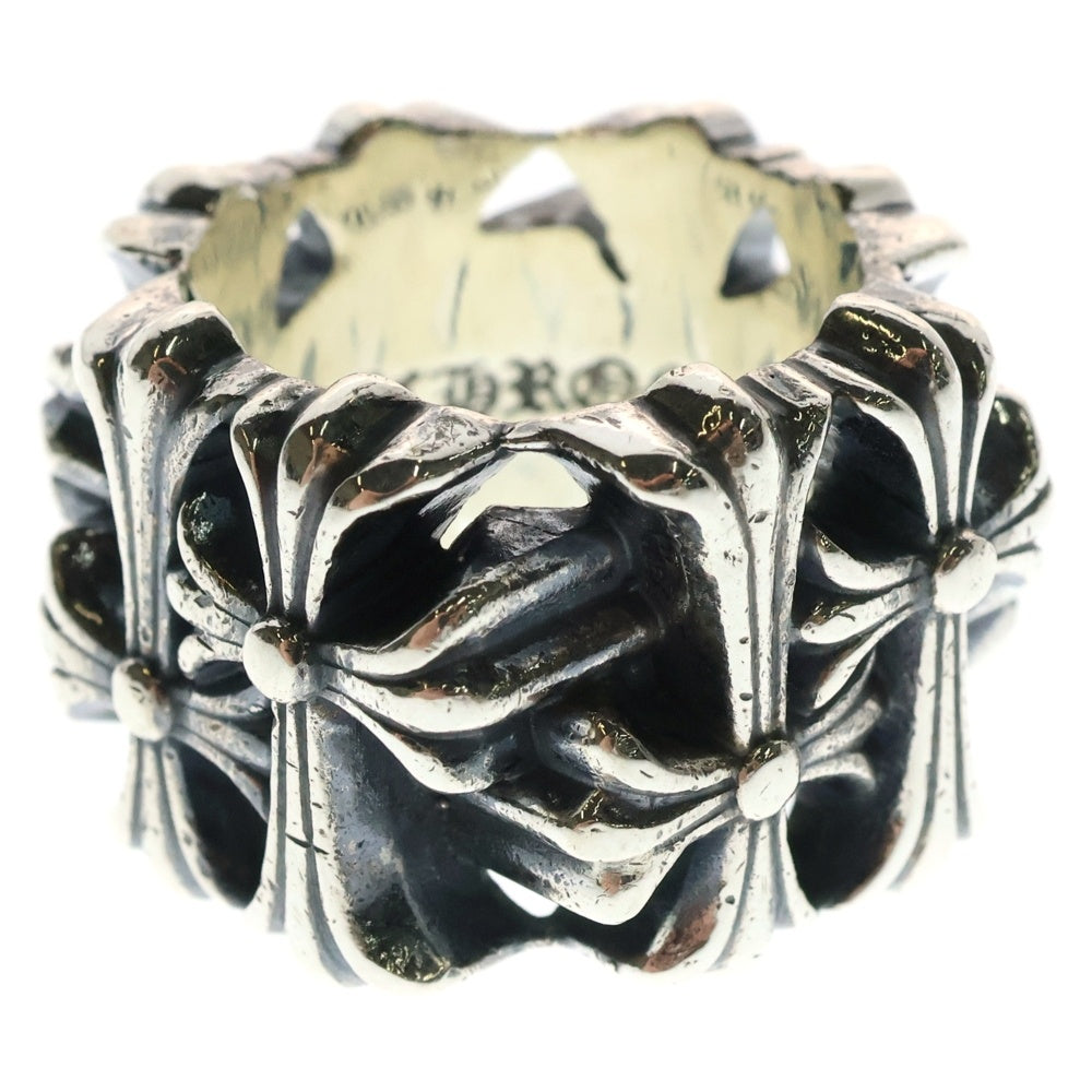 CHROME HEARTS(クロムハーツ) SQUARE CEMETERY スクエアセメタリークロス リング シルバー BCA352