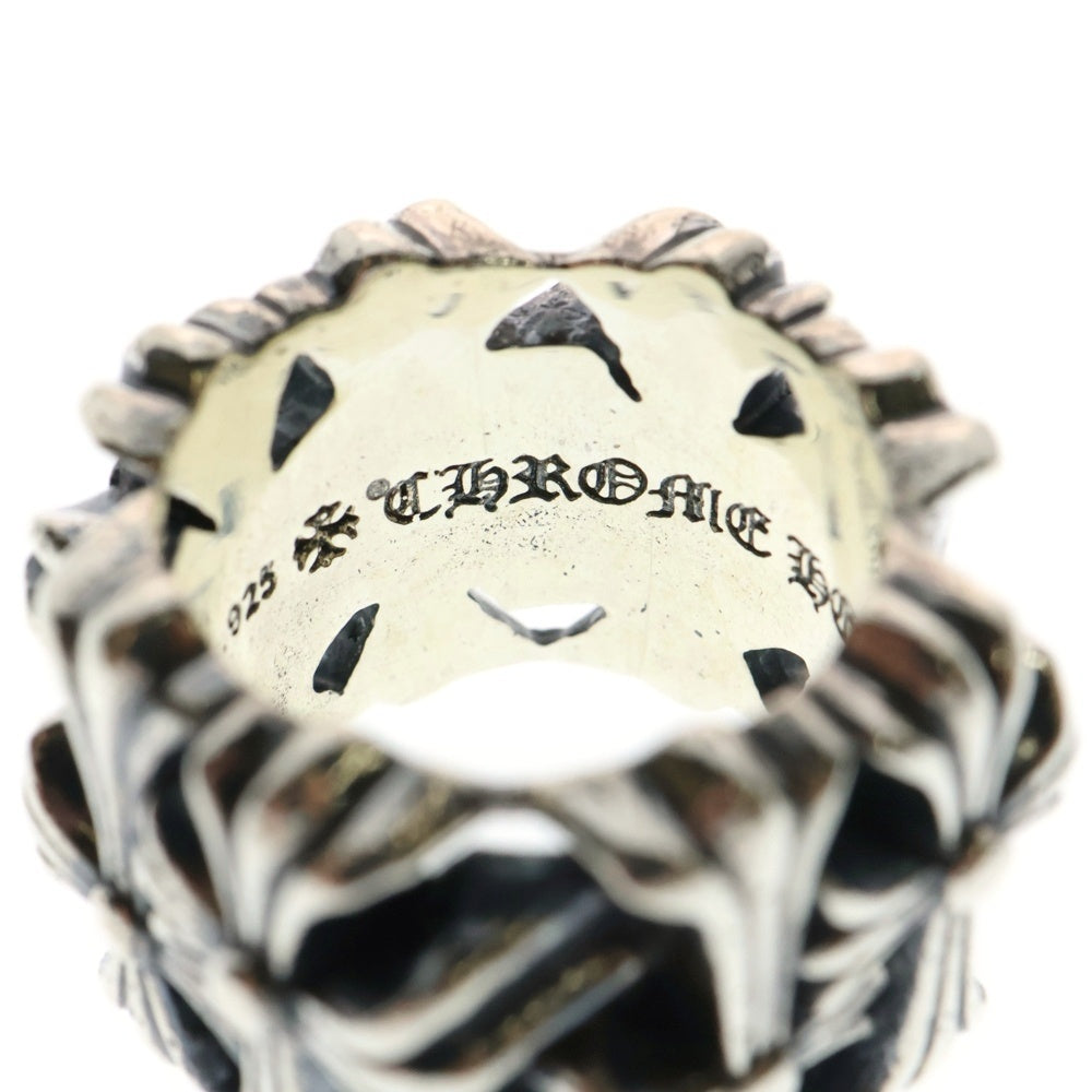 CHROME HEARTS(クロムハーツ) SQUARE CEMETERY スクエアセメタリークロス リング シルバー BCA352