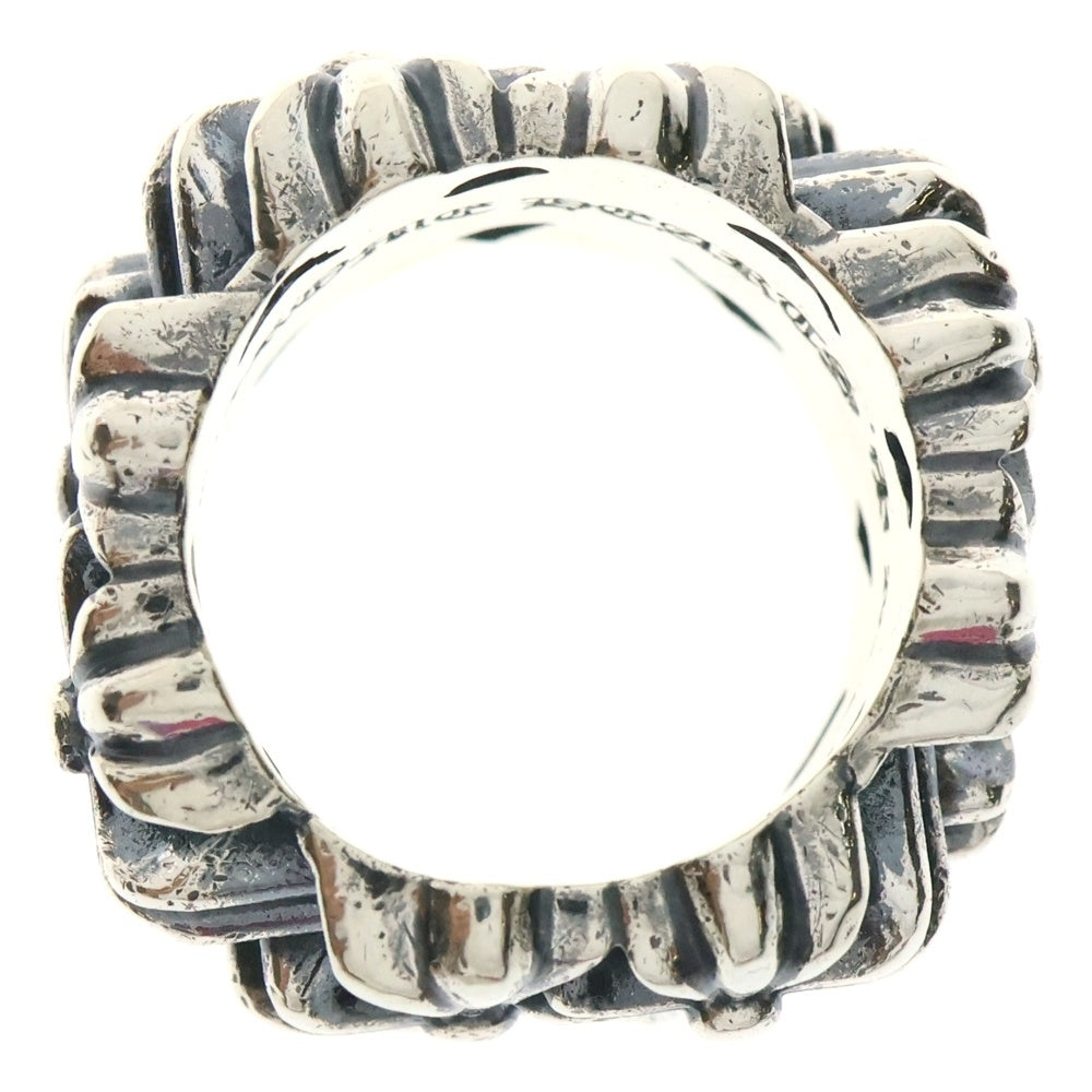 CHROME HEARTS(クロムハーツ) SQUARE CEMETERY スクエアセメタリークロス リング シルバー BCA352