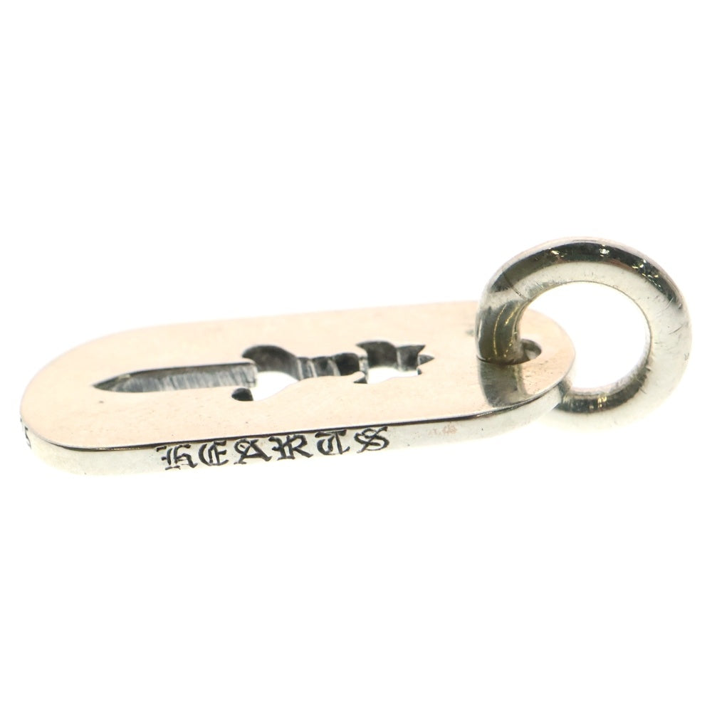 CHROME HEARTS(クロムハーツ) D TAG SML CO DAGG カットアウトダガードッグタグ スモール ペンダントトップ シルバー