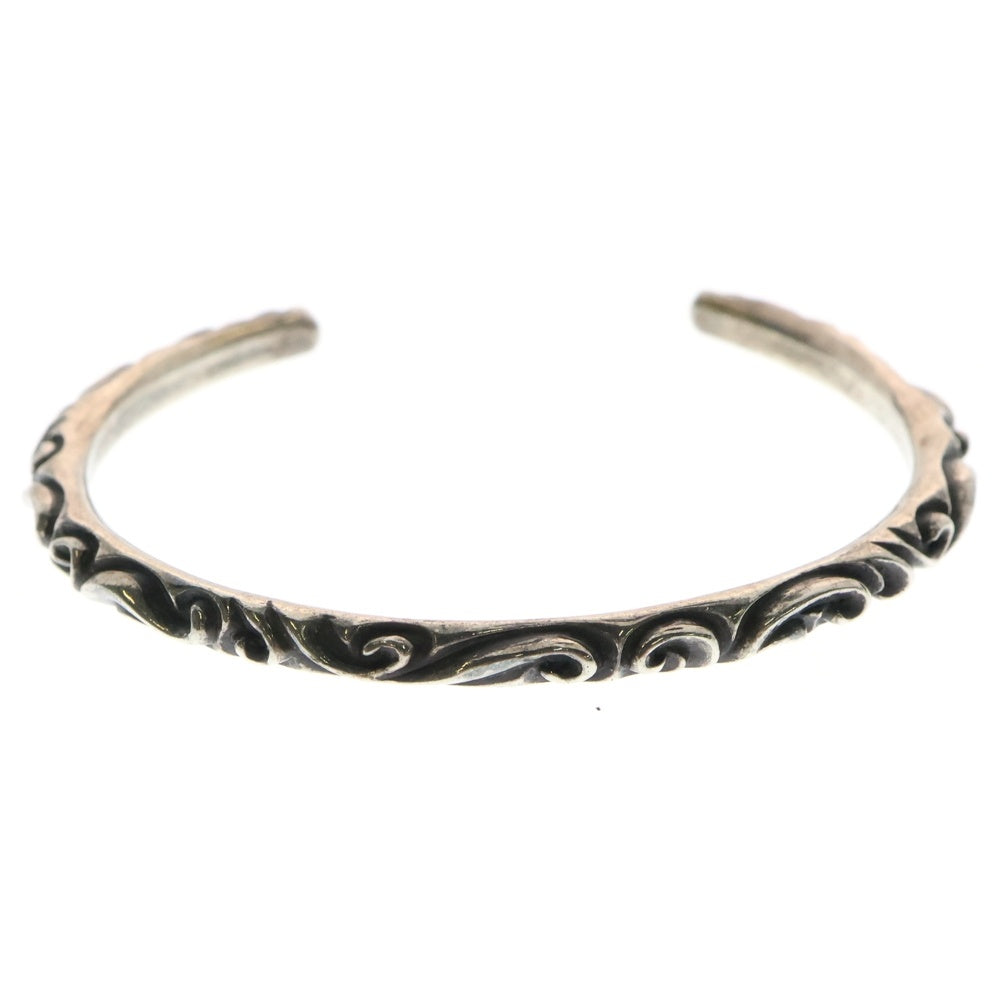 CHROME HEARTS(クロムハーツ) BANGLE SCROLL スクロールバンドバングル ブレスレット シルバー BCA127