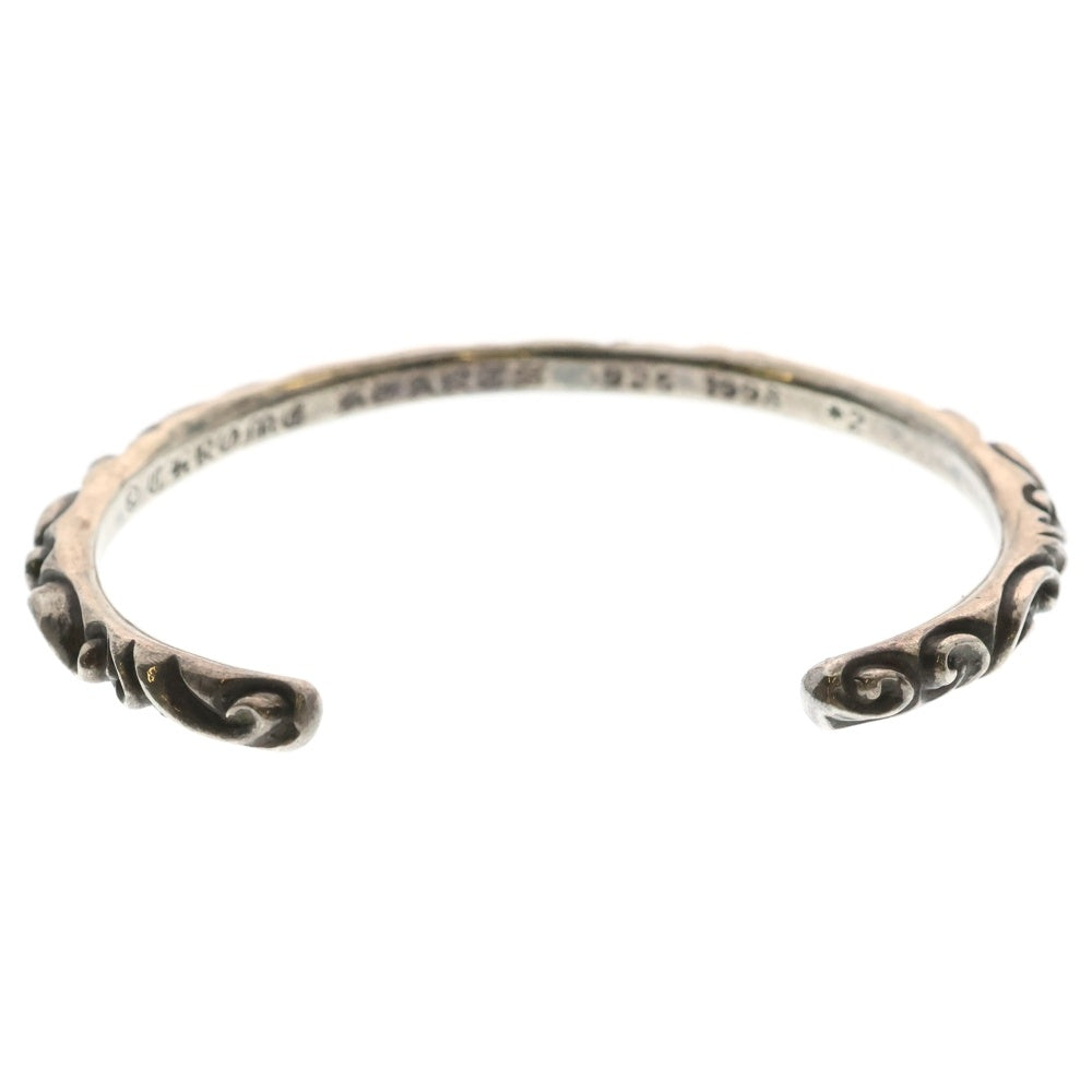 CHROME HEARTS(クロムハーツ) BANGLE SCROLL スクロールバンドバングル ブレスレット シルバー BCA127