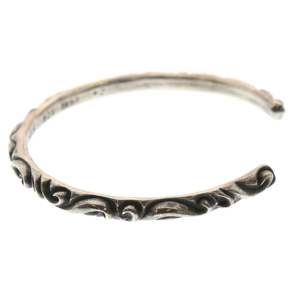 CHROME HEARTS(クロムハーツ) BANGLE SCROLL スクロールバンドバングル ブレスレット シルバー BCA127