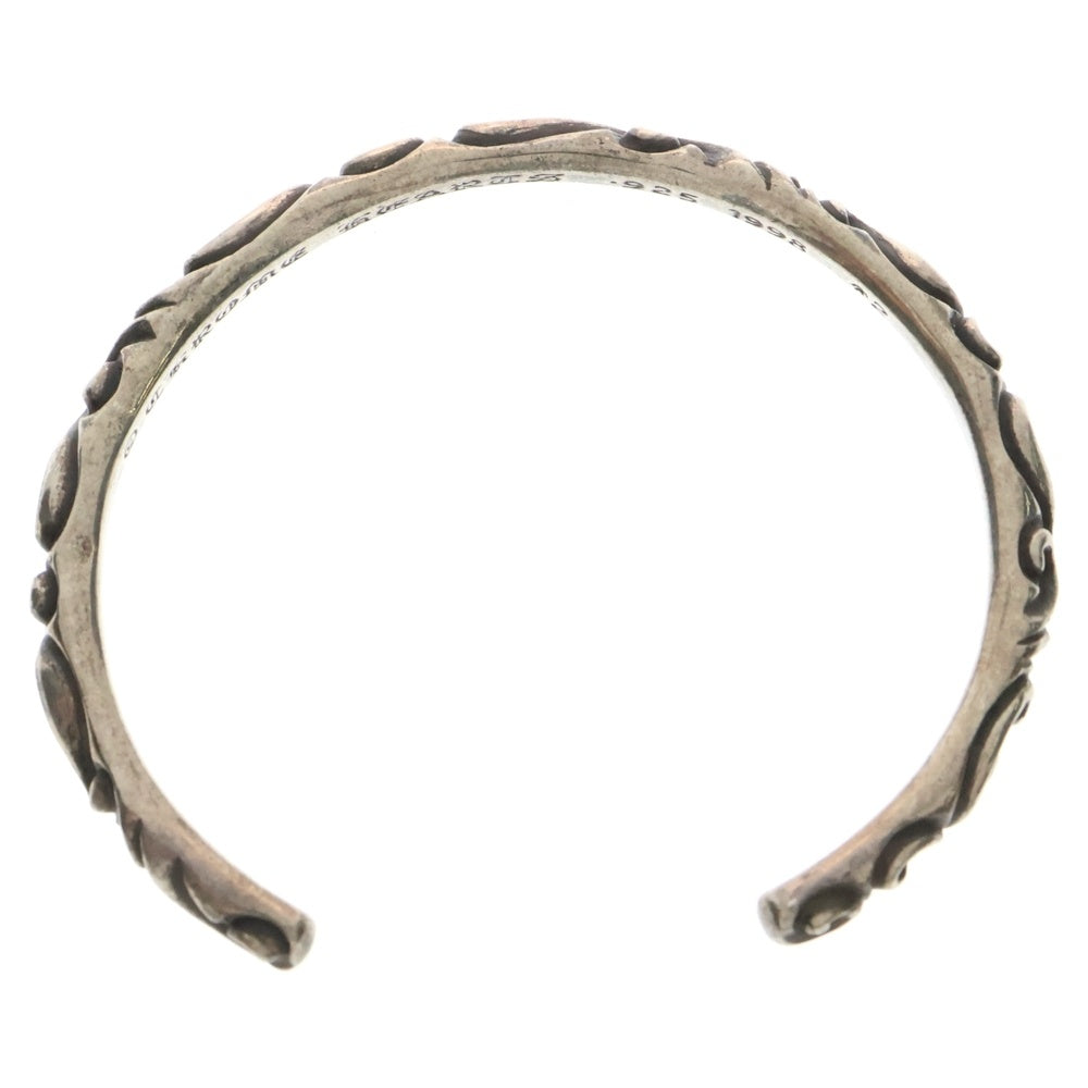 CHROME HEARTS(クロムハーツ) BANGLE SCROLL スクロールバンドバングル ブレスレット シルバー BCA127
