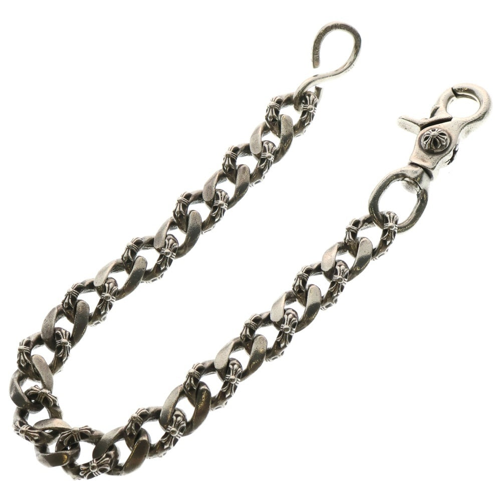 CHROME HEARTS(クロムハーツ) FANCY SHORT-S/1クリップショートファンシー ウォレットチェーン シルバー BCA076