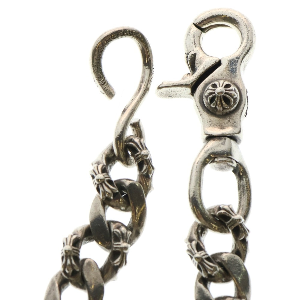 CHROME HEARTS(クロムハーツ) FANCY SHORT-S/1クリップショートファンシー ウォレットチェーン シルバー BCA076