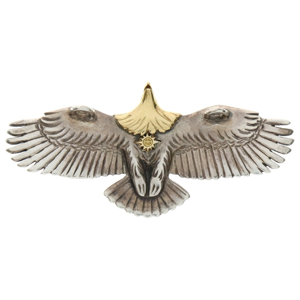 REDMAN(レッドマン) 頭金 大ヤングイーグル ネックレストップ シルバー/ゴールド