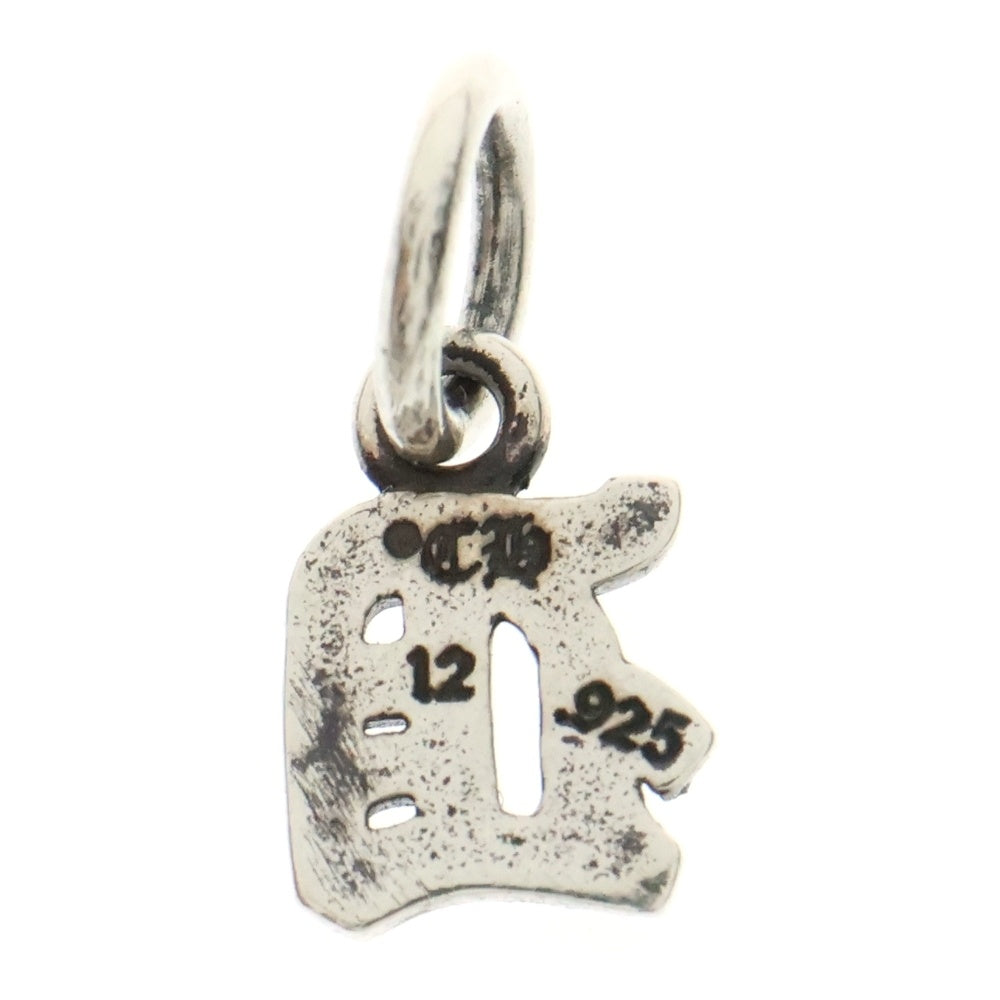 CHROME HEARTS(クロムハーツ) ALPHABET MINI D アルファベットミニ D ペンダットトップ シルバー