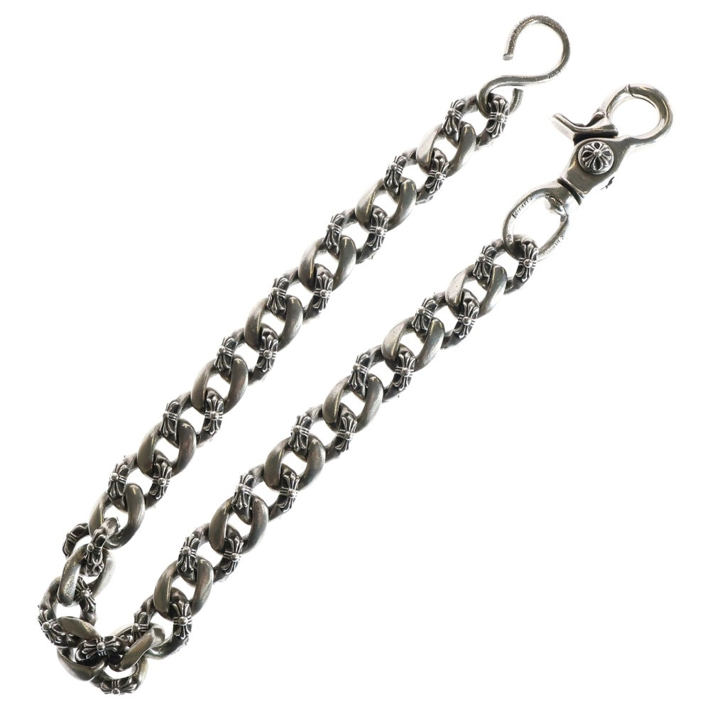 CHROME HEARTS(クロムハーツ) FANCY LONG-S/1クリップロングファンシー ウォレットチェーン シルバー BCA074