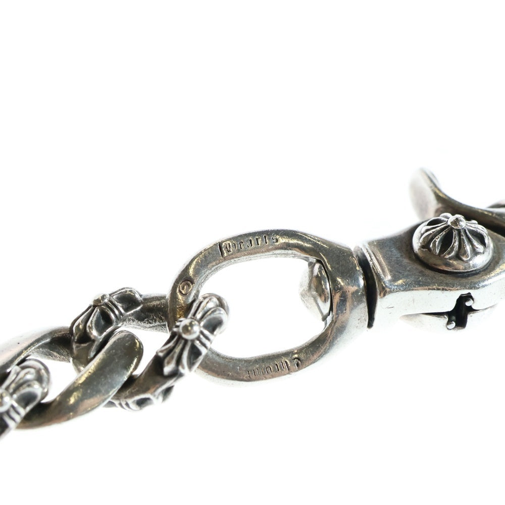 CHROME HEARTS(クロムハーツ) FANCY LONG-S/1クリップロングファンシー ウォレットチェーン シルバー BCA074