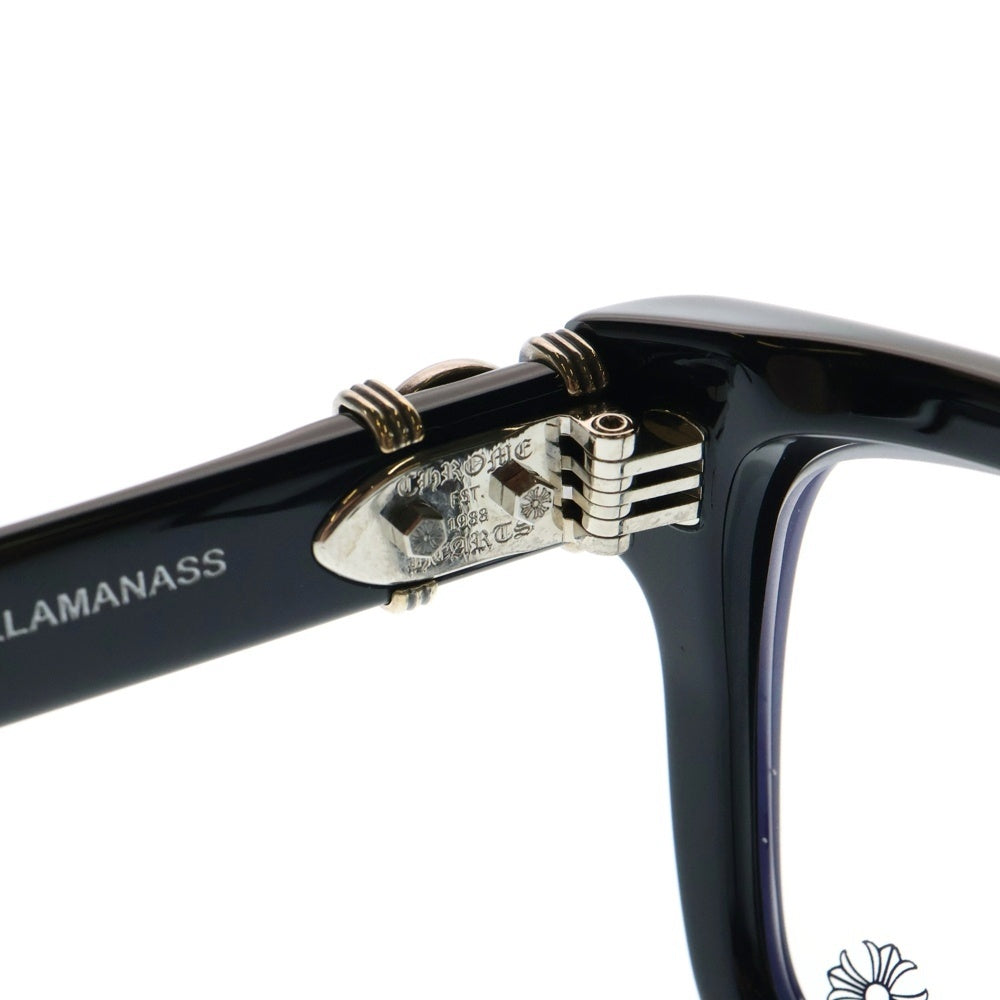 CHROME HEARTS(クロムハーツ) HALLLAMANASS ホースシューテンプル サングラス ブラック/シルバー