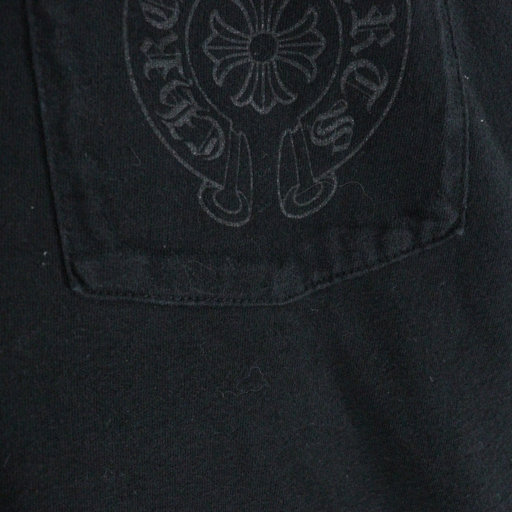 CHROME HEARTS(クロムハーツ) CH L/S 1 STAFF限定ホースシュープリント長袖カットソー ブラック