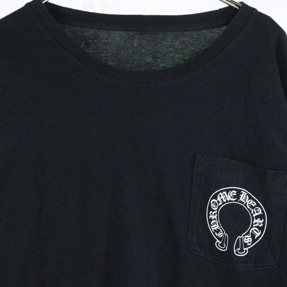 CHROME HEARTS(クロムハーツ) HORSESHOE ARM FLORAL L/S TEE
