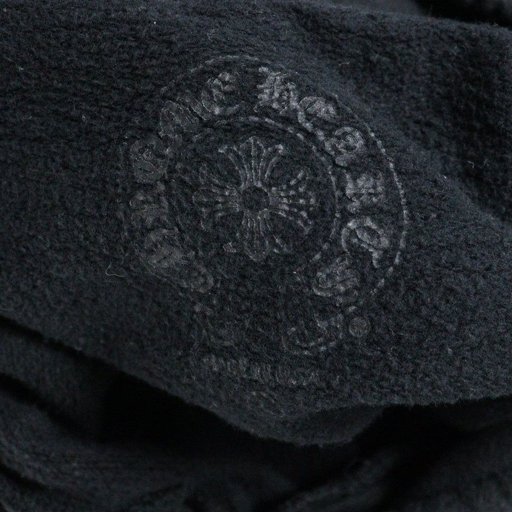 CHROME HEARTS(クロムハーツ) Arch Logo Fuck You Hoodie アーチロゴファックユーフーディ プルオーバーパーカー CHプラスロゴ ブラック