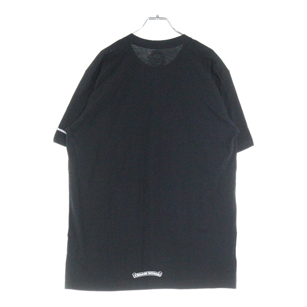CHROME HEARTS(クロムハーツ) CH T-SHRT 1 ネックロゴプリント クルーネック半袖Tシャツ