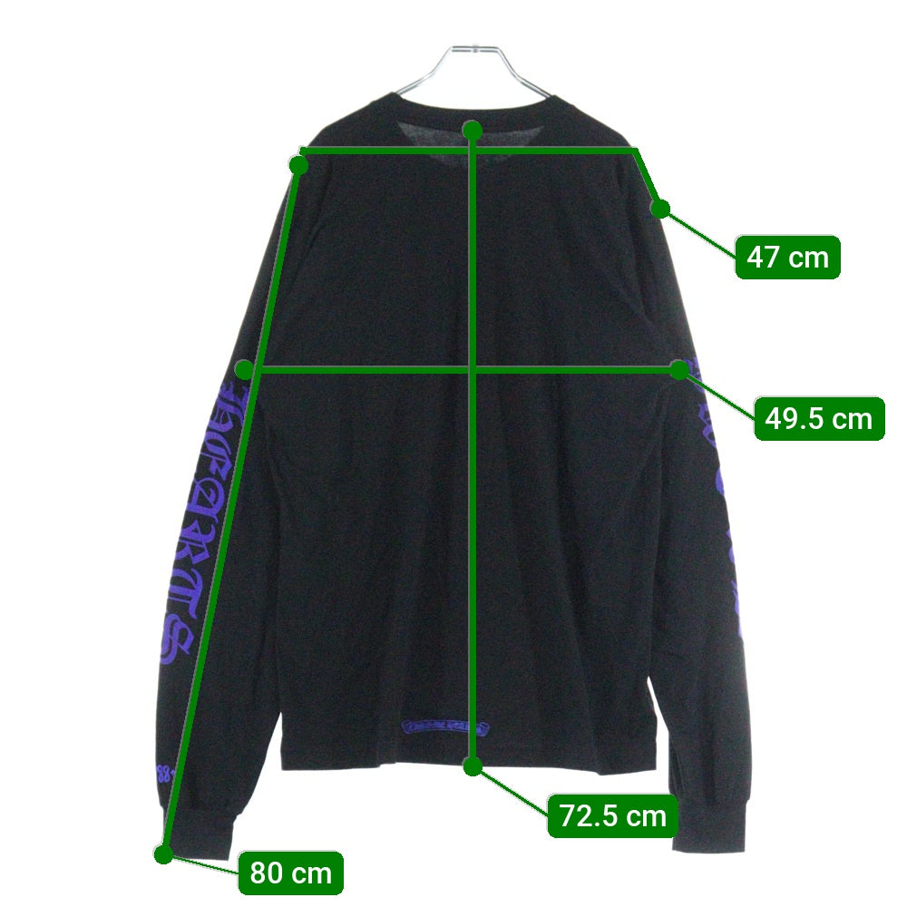 クロムハーツ CHROME HEARTS(クロムハーツ) Neck Logo Crewneck Sweatshirt