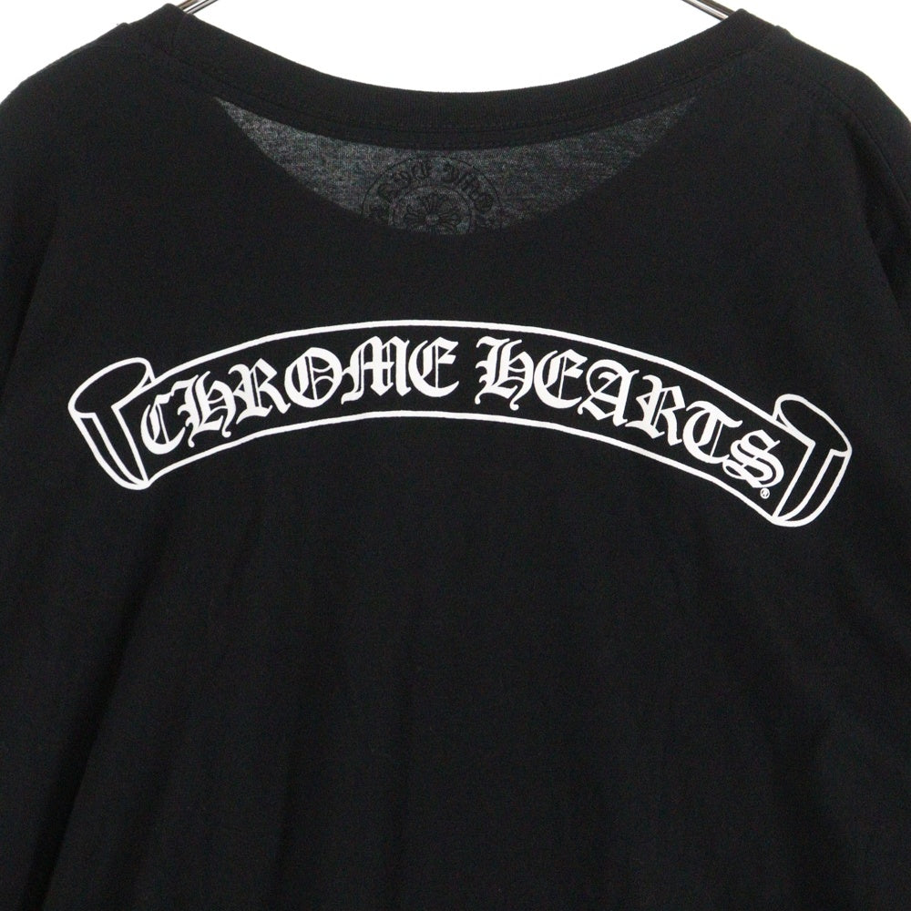 CHROME HEARTS(クロムハーツ) マルチカラーセメタリークロスロングスリーブTシャツ / 長袖カットソー MLTCOL CEM CRS L/S TEE