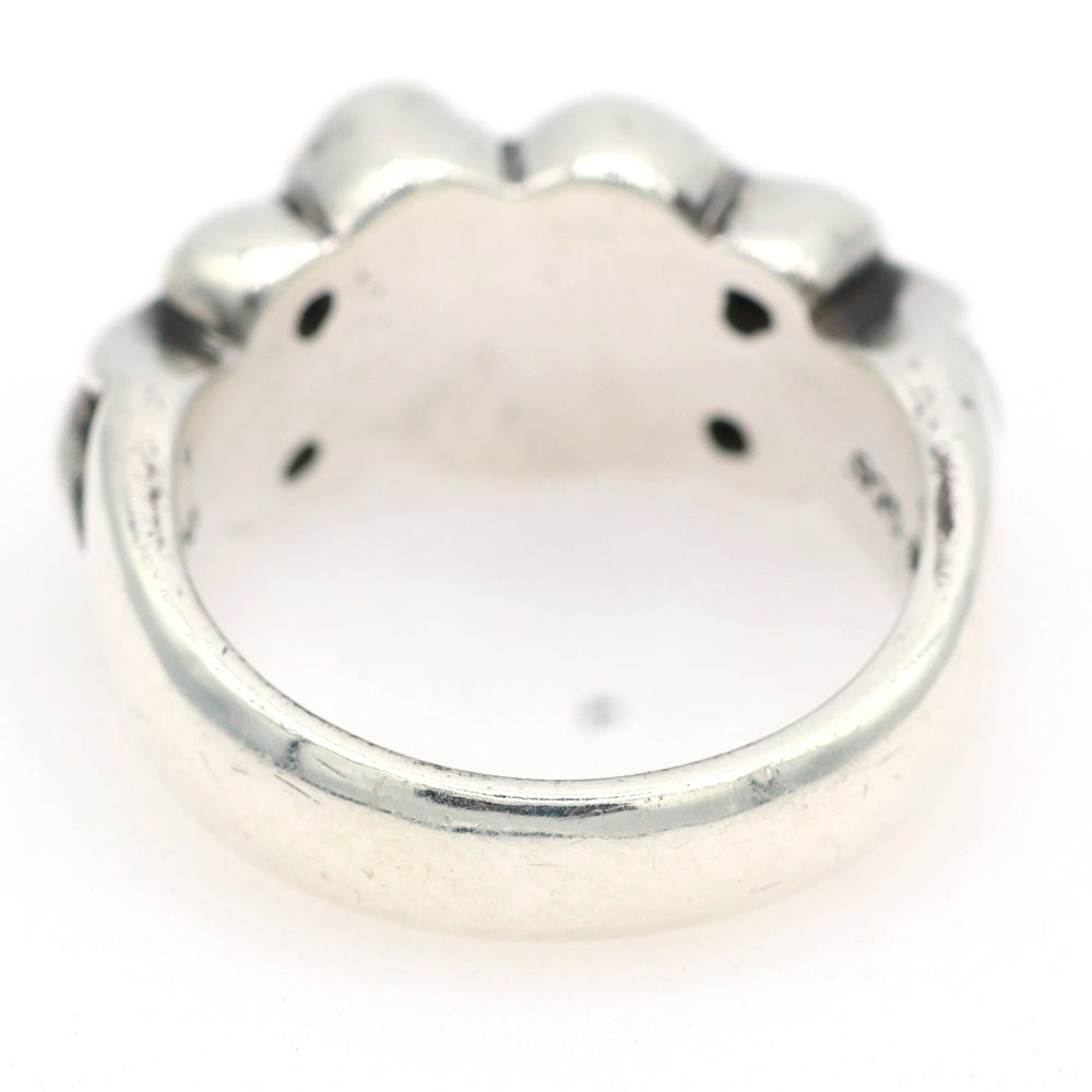 CHROME HEARTS(クロムハーツ) FLRL CRS HRT フローラルハート シルバーリング