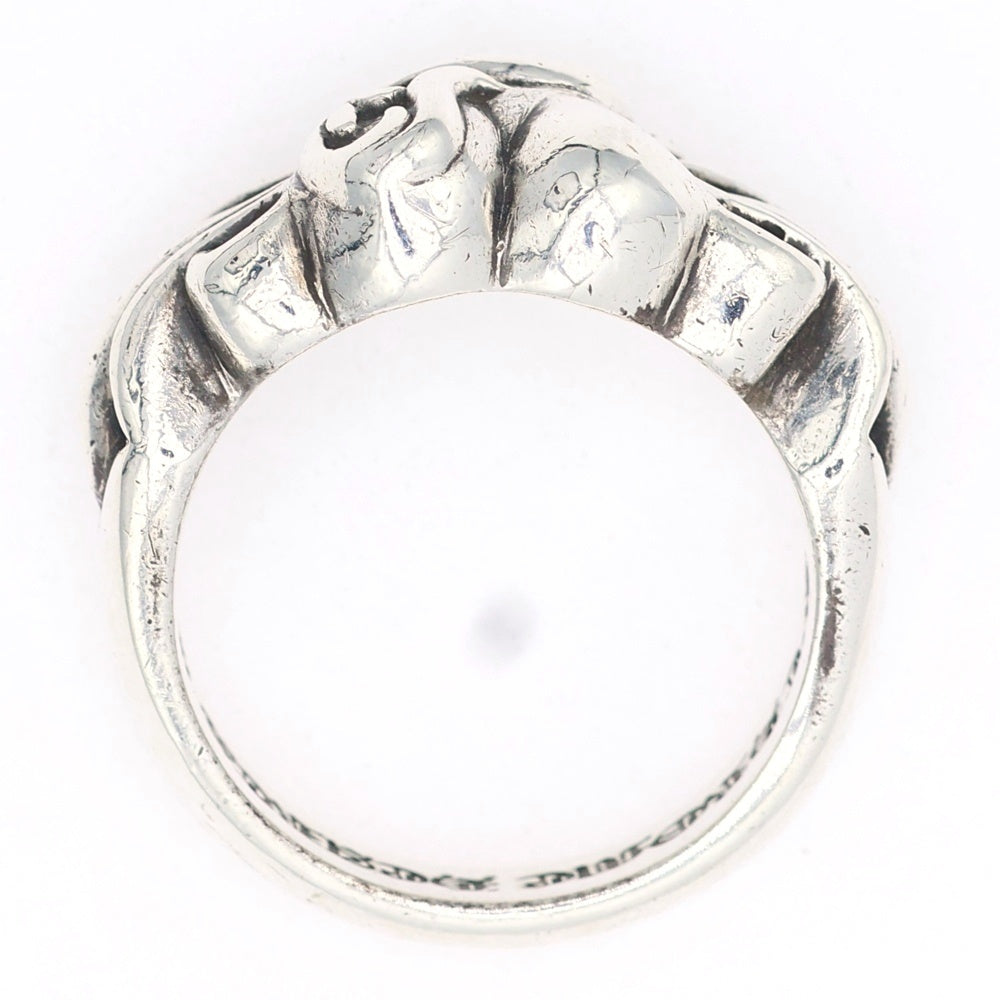 CHROME HEARTS(クロムハーツ) FLRL CRS HRT フローラルハート シルバーリング