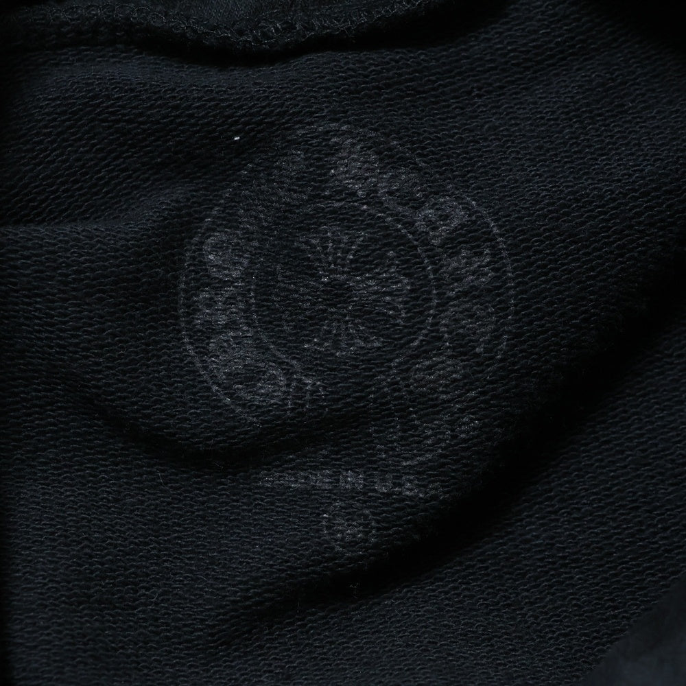 CHROME HEARTS(クロムハーツ) SWTSHRT PLV セメタリークロス総柄プリントプルオーバーパーカー ブラック