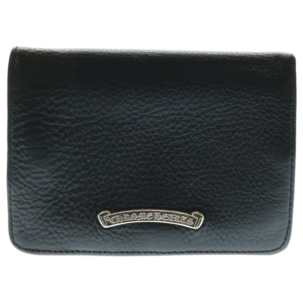 CHROME HEARTS(クロムハーツ) JOEY ジョーイ レザーウォレット 財布 ブラック BCA365