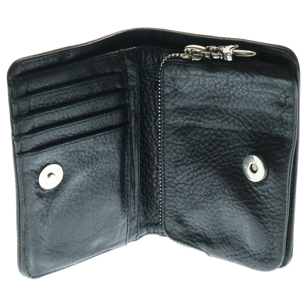 CHROME HEARTS(クロムハーツ) JOEY ジョーイ レザーウォレット 財布 ブラック BCA365