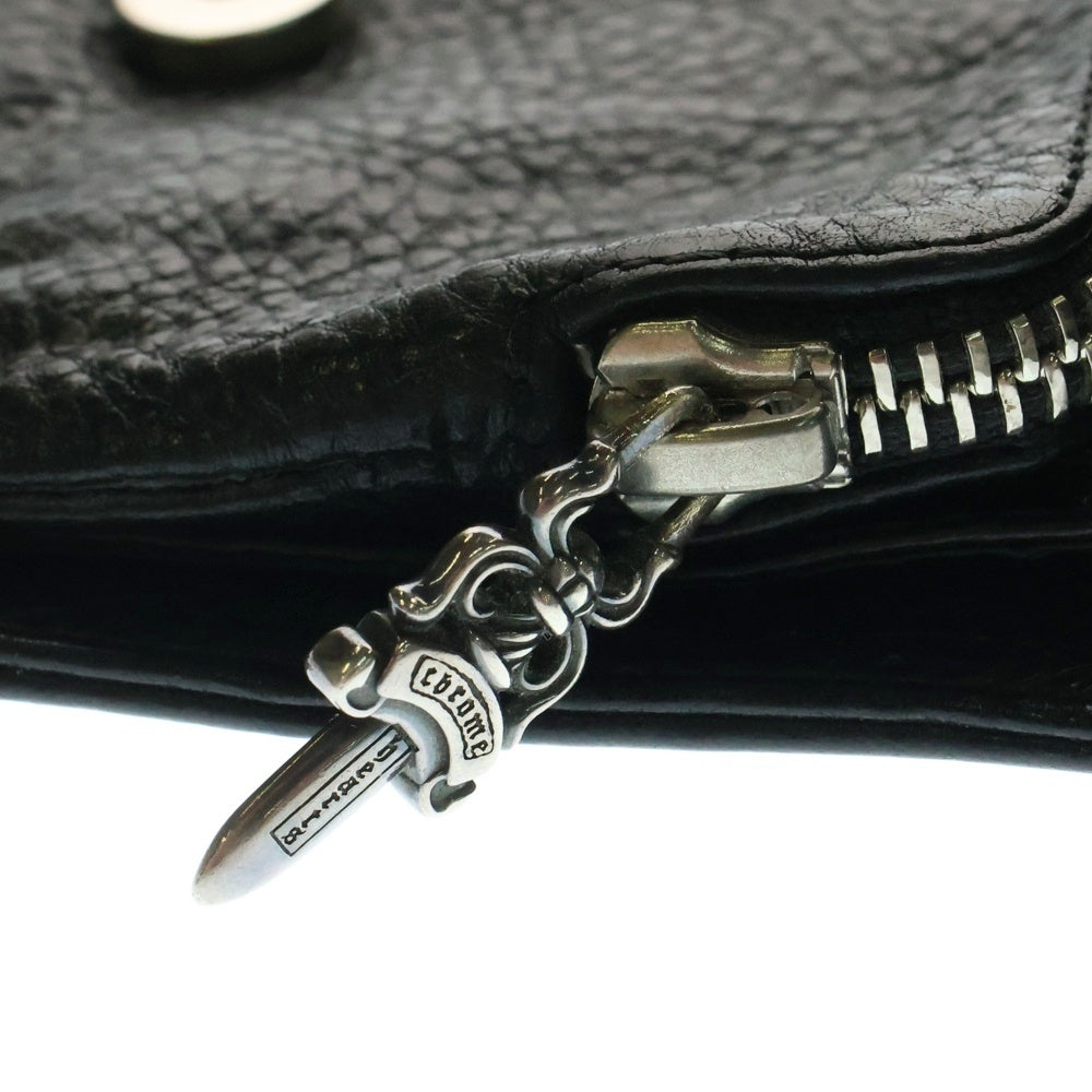 CHROME HEARTS(クロムハーツ) JOEY ジョーイ レザーウォレット 財布 ブラック BCA365
