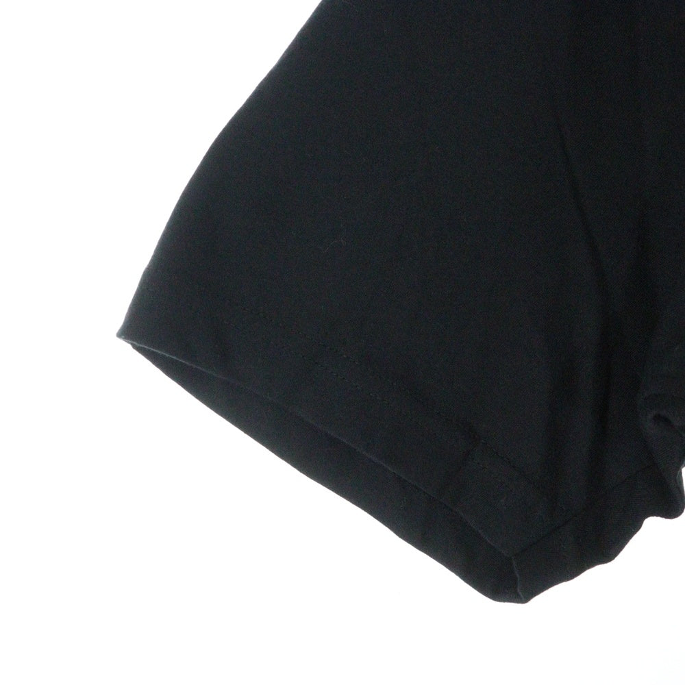 CHROME HEARTS(クロムハーツ) CH T-SHIRT スクロールラベルプリント クルーネック ポケット 半袖Tシャツ