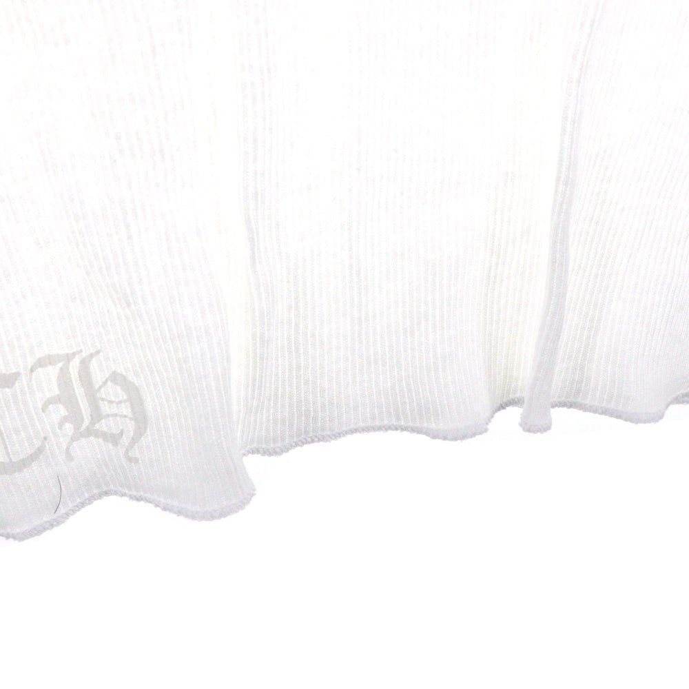 CHROME HEARTS(クロムハーツ) Neck Logo Back Scroll Tank Top Size クロムハーツ ネックロゴ バックスクロール タンクトップ