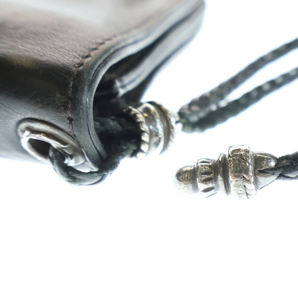 CHROME HEARTS(クロムハーツ) 2ZIP 2ジップ クロスボールボタンレザーウォレット
