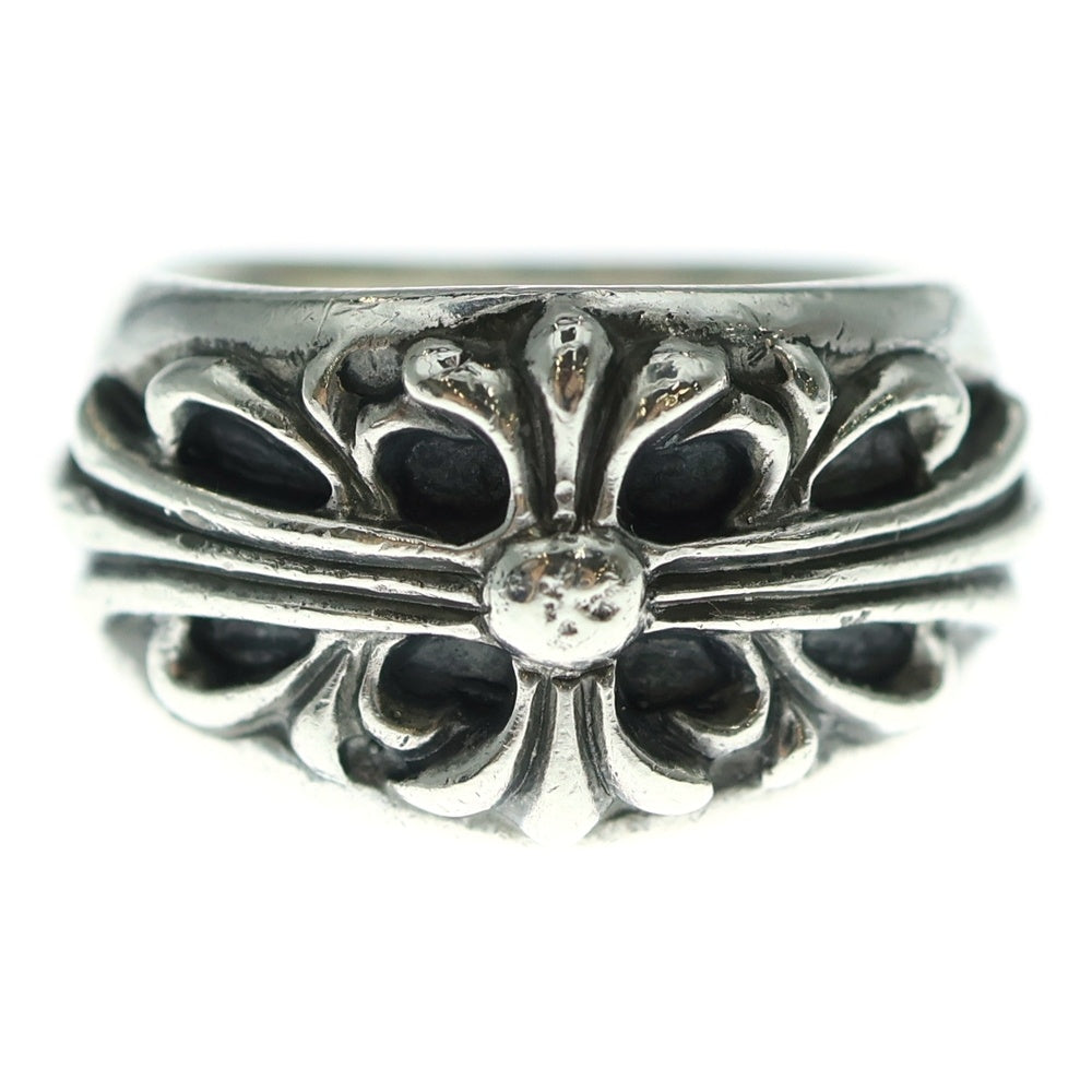 CHROME HEARTS(クロムハーツ) FLRL CRS フローラルクロス リング シルバー BCA346