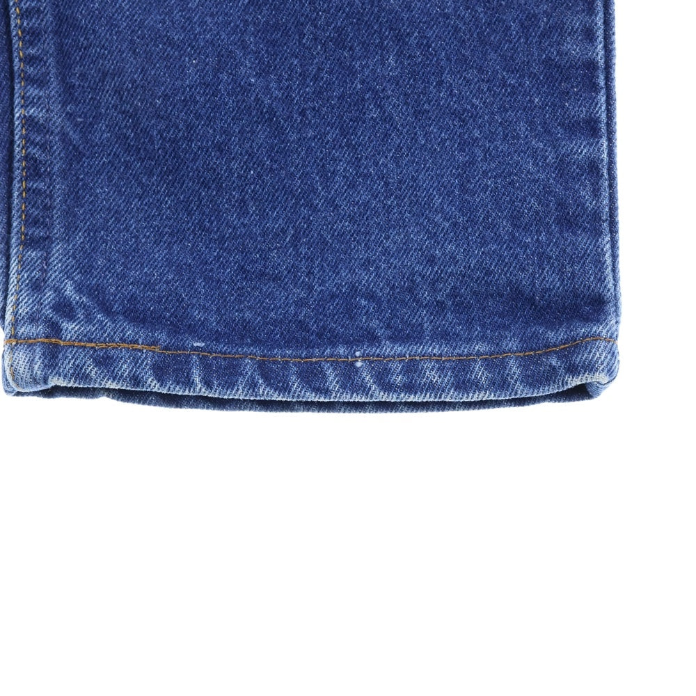 CHROME HEARTS(クロムハーツ) LEVI'S U VNTG JEAN BLU ORNG TAB リーバイス 505 クロスパッチ付きウォッシュドデニムパンツ インディゴブルー/ブラック