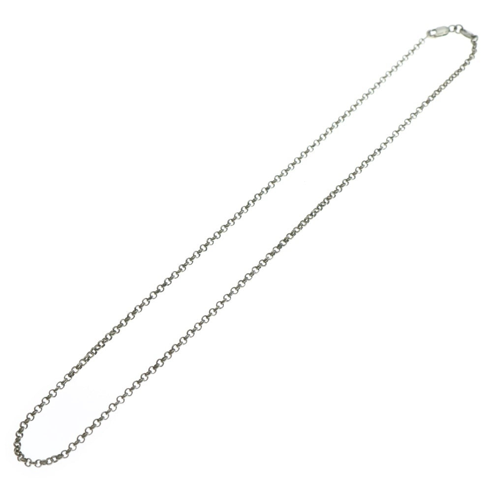 CHROME HEARTS(クロムハーツ) NECKCHAIN R16 ロールチェーンネックレス 16inch シルバー BCA082
