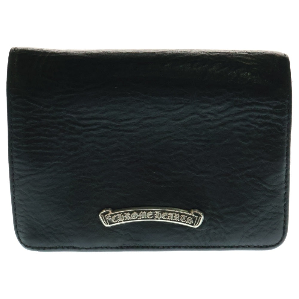 CHROME HEARTS(クロムハーツ) JOEY ジョーイ レザーウォレット 財布 ブラック BCA365