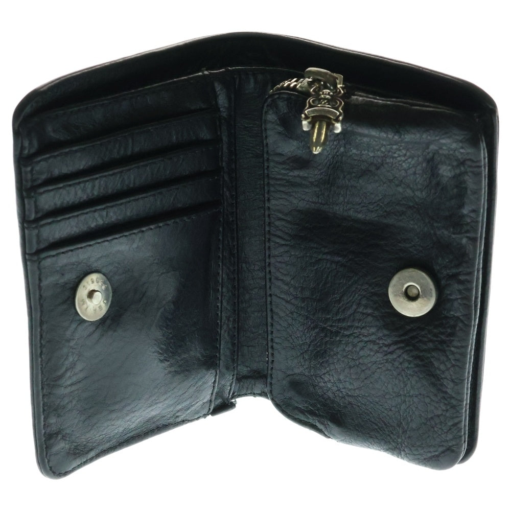 CHROME HEARTS(クロムハーツ) JOEY ジョーイ レザーウォレット 財布 ブラック BCA365