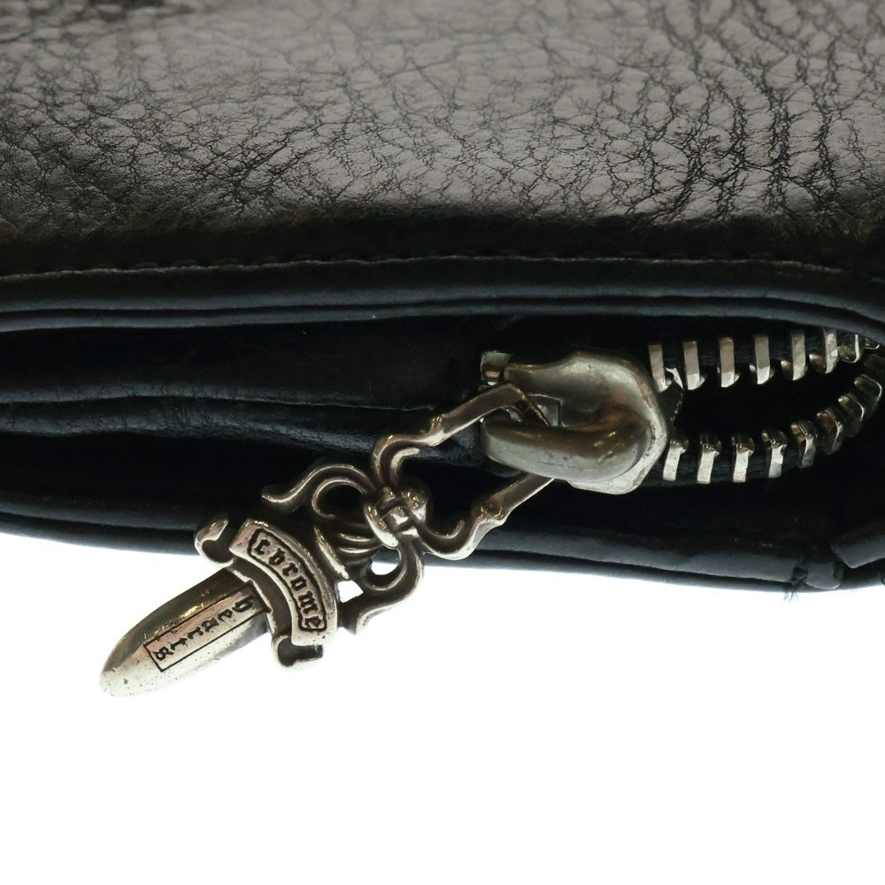CHROME HEARTS(クロムハーツ) JOEY ジョーイ レザーウォレット 財布 ブラック BCA365