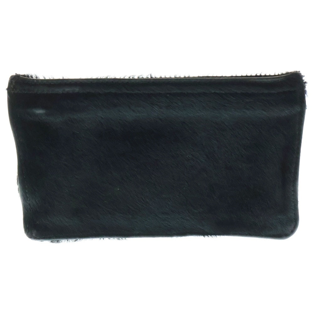 CHROME HEARTS(クロムハーツ) ZPR CHNG PURSE2 チェンジパース ハラコ #2ダガージップコインケース ブラック