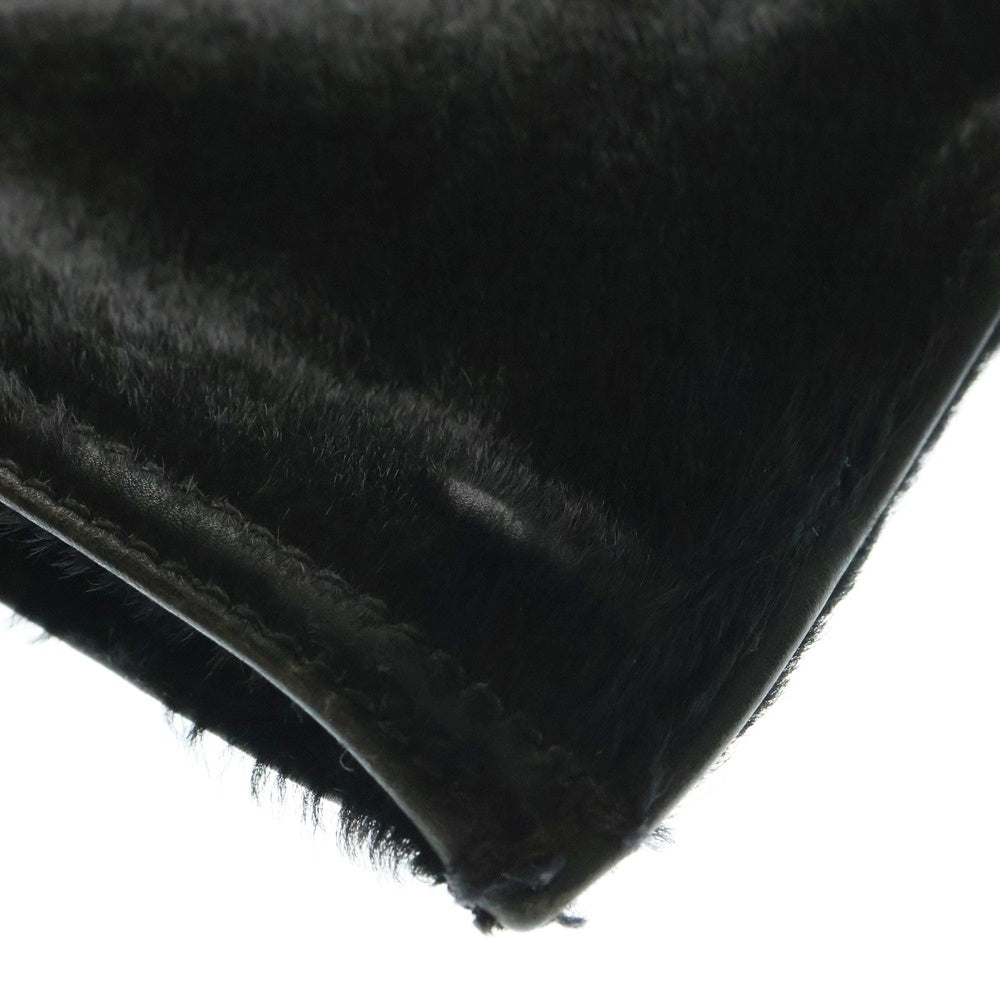 CHROME HEARTS(クロムハーツ) ZPR CHNG PURSE2 チェンジパース ハラコ #2ダガージップコインケース ブラック