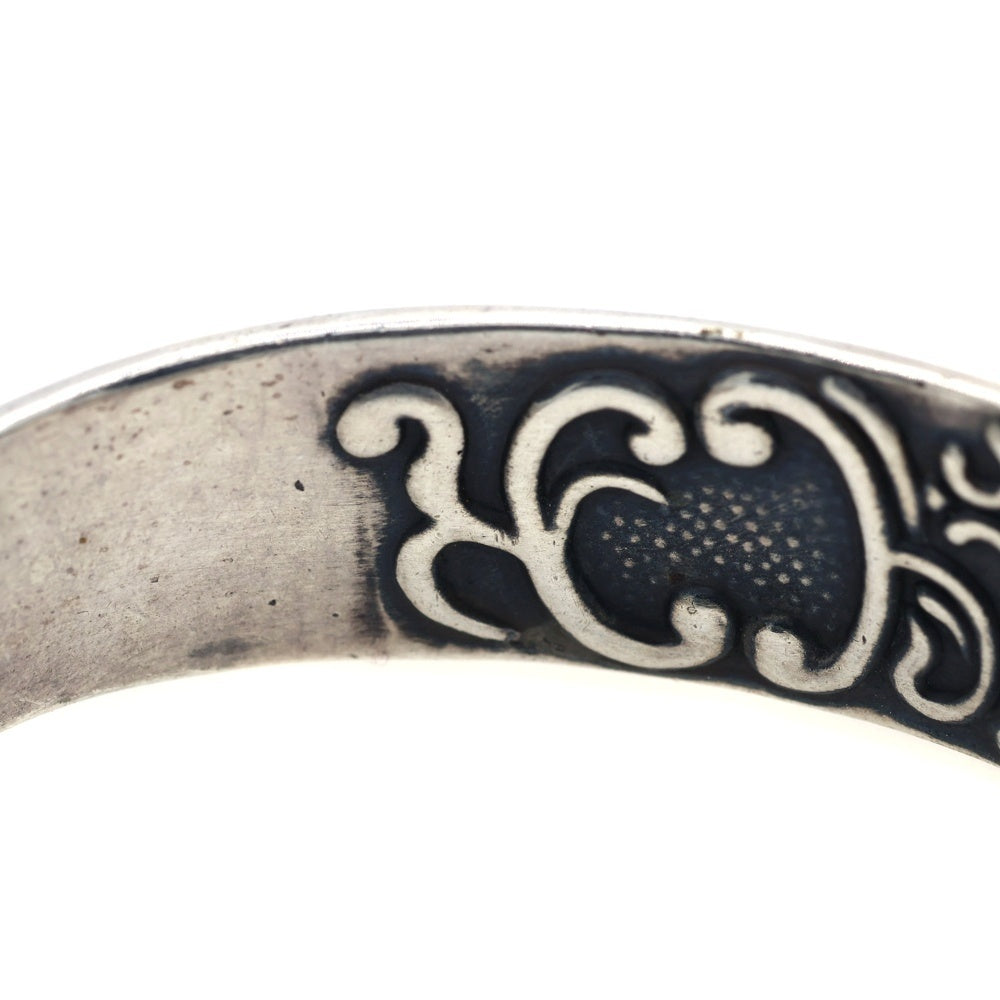 william walles(ウィリアム・ウォレス) SVロゴ入りバングル シルバー