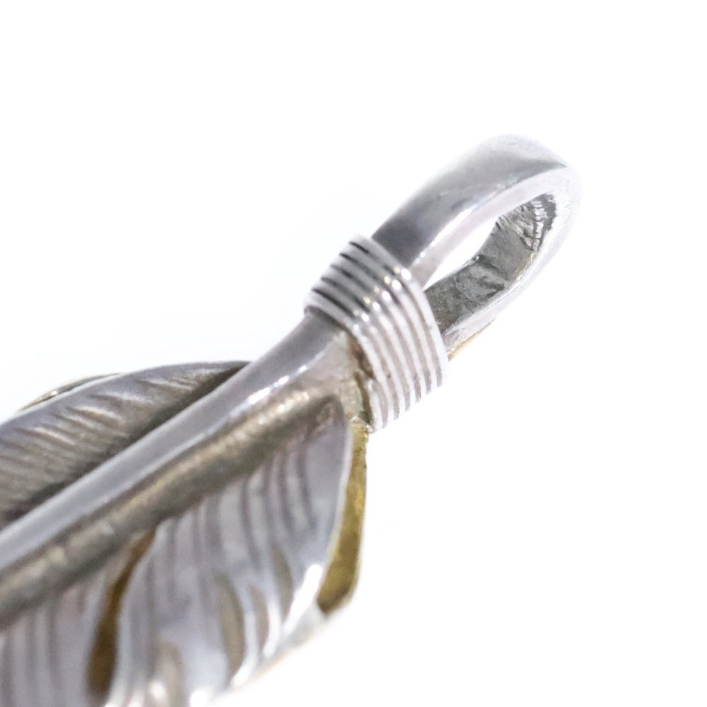 ゴローズ goro's ゴローズ ハートホイールフェザー小 ネックレストップ