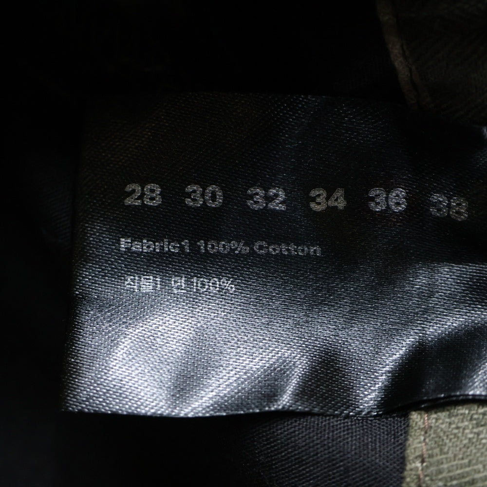 FFFPOSTALSERVICE(トリプルエフポスタルサービス) 24AW WIDE BACKZIP CARGO PANTS バックジップワイドパンツ カモフラ カーキ