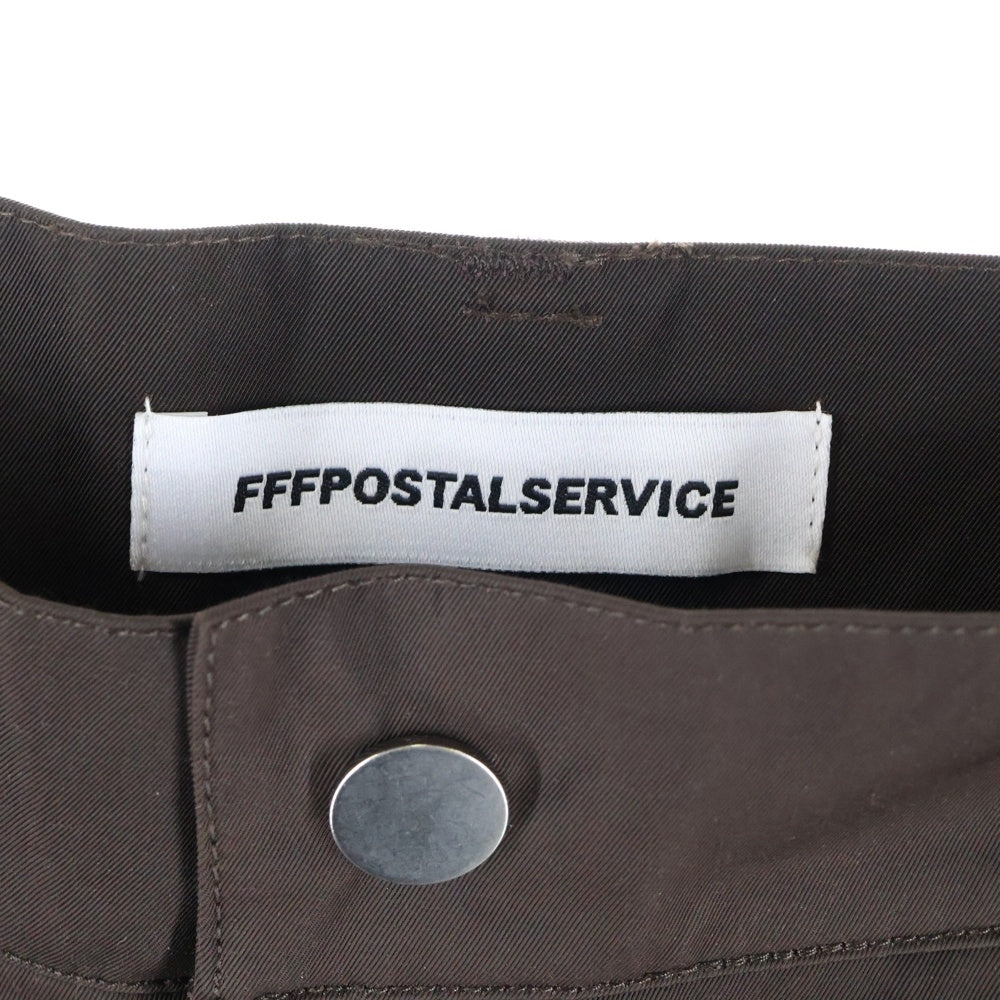 FFFPOSTALSERVICE(トリプルエフポスタルサービス) 25SS TEAR DROP CARGO PANTS ティアドロップカーゴパンツ FFFPSSS25019 ブラウン