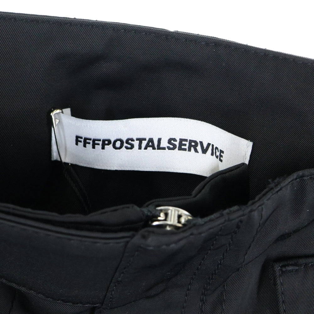 FFFPOSTALSERVICE(トリプルエフポスタルサービス) 25SS DIFFRACTION CONVERTIBLE CARGO TROUSERS コンバーチブルカーゴパンツ FFFPSSS2523 ブラック
