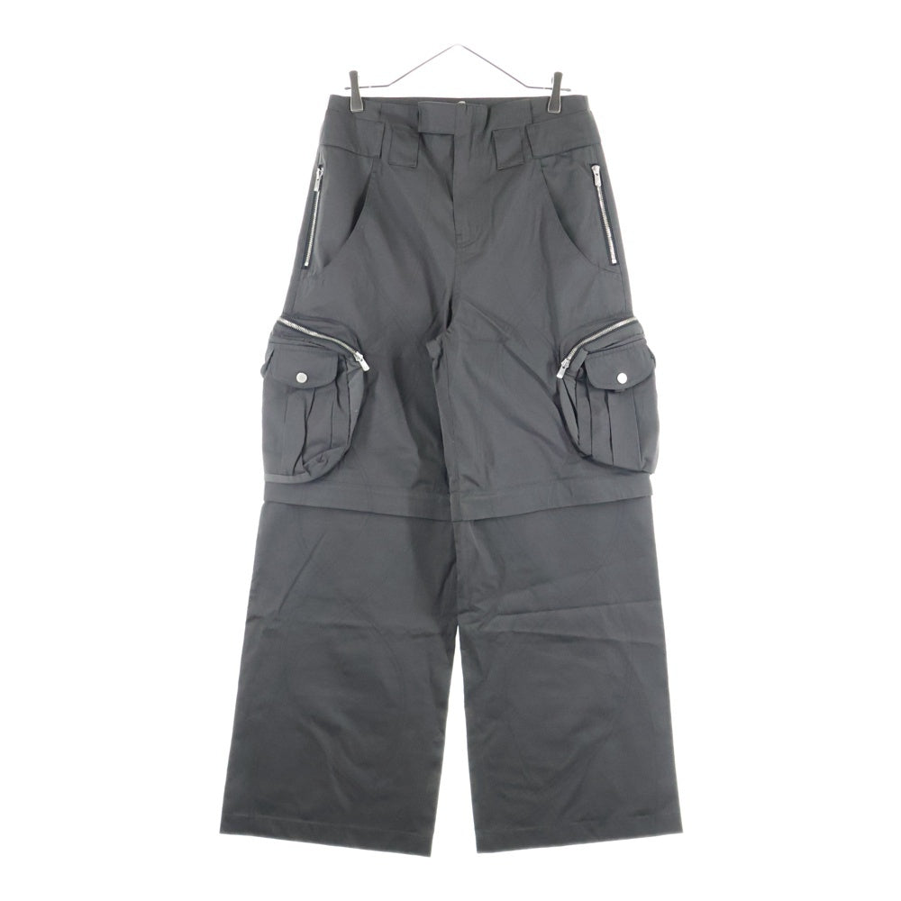 FFFPOSTALSERVICE(トリプルエフポスタルサービス) 25SS DIFFRACTION CONVERTIBLE CARGO TROUSERS コンバーチブルカーゴパンツ FFFPSSS2524 グレー